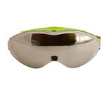 Badem10 Bellasimo Kayak Gözlüğü Değiştirebilir Camlı Güneş Kar Gözlük Gümüş Snowboard Glasses Gözlük+1 Adet Yedek Cam (Sarı)
