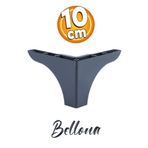 Badem10 Bellona Mobilya Kanepe Puf Sehpa Tv Ünitesi Çekyat Koltuk Ayağı 10 Cm Antrasit Baza Ayakları