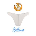 Badem10 Bellona Rose Berjer Mobilya Kanepe Sehpa Puf Koltuk Ayağı 9.5 Cm Beyaz Baza Ayakları