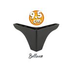 Badem10 Bellona Rose Lüks Mobilya Kanepe Sehpa Tv Ünitesi Çekyat Koltuk Ayağı 9.5 Cm Siyah Baza Ayakları