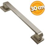 Badem10 Bersel Çekme Kolu Çelik Kapı Kolu Tutma Saten 30 cm Kulp