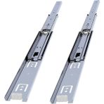 Badem10 Bilyalı Metal En 4.3 cm Uzunluk 30 cm Dolap Çekmece Rayı