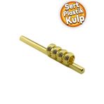 Badem10 Büyük Icon Çekmece Mutfak Dolap Kapak Gold Sert Plastik 96 mm 128 mm Kulp