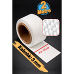 Badem10 Cam Elyaf Takviyeli Lif (2 metre) En: 10 cm Kalınlık: 3 mm Ekzoz Sargı Bezi Isı Yalıtım Yanmaz Bant