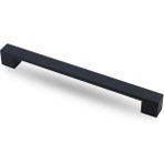 Badem10 Cemre 224 mm Mat Siyah Metal Çekmece Mutfak Dolap Kapak Kulbu