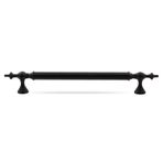 Badem10 Çukurca 60 cm Mat Siyah Metal Çekme Kolu Kapı Tutma Kulp