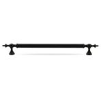 Badem10 Çukurca 80 cm Mat Siyah Metal Çekme Kolu Kapı Tutma Kulp