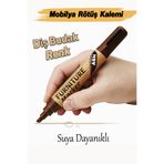 Badem10 Dış Budak Renk Mobilya Rötuş Kalemi Ahşap Masa Sehpa Dolap Kalem Parke Çizik Giderici Çatlak Kapatır