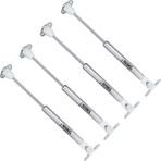Badem10 Dolap Amortisörü Gazlı Piston Kapak Hidroliği 27 cm 100N (4 ADET)