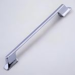 Badem10 Eda Kulp Krom Metal 192 mm - 19.2 cm Mobilya Mutfak Çekmece Dolap Dolabı Kapak Kulbu Kulpu Kulpları