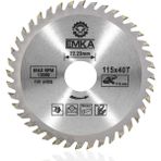 Badem10 Emka Ahşap Kesme Sunta Testeresi 115 mm 40 Diş