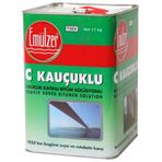 Badem10 Emülzer C Kauçuklu Bina Teras Çatı Bodrum 17 kg Su Yalıtım Zifti