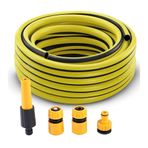 Badem10 Garden Kid Bahçe Sulama Hortumu 1/2 Termo Plastik Hortum 30 m Hortum Seti