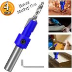 Badem10 Havşa Ahşap Açma Matkap Ucu 4 mm Havşalı