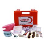 Badem10 Ilk Yardım Çantası Hayati Acil Müdahele Seti Oto Ecza Dolabı Kiti 37 Parça Kaza Yara Yaralanma Band