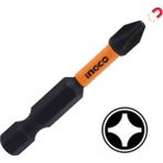 Badem10 Ingco PH2 50 mm S2 Çeliği Bits Uç Mıknatıslı Yıldız Vidalama Ucu