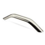 Badem10 Jüpiter 128 mm Nikel Metal Çekmece Dolap Kapak Kulbu