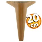 Badem10 Kahverengi Baza Ayak 20 cm Mobilya Kanepe Sehpa Puf Koltuk Ayağı