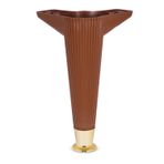 Badem10 Kanepe Koltuk Masa Kahverengi Gold 22 cm Puf Sehpa Baza Ayağı