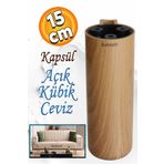 Badem10 Kapsül Bohem (PREMİUM) Açık Ceviz 15 Cm Mobilya Kanepe Tv Ünitesi Koltuk Baza Ayağı Ayakları