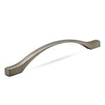 Badem10 Kartaca Çekmece Mutfak Dolap Kapak 160-192 mm İnox Metal Kulp