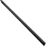 Badem10 Lada Mat Siyah Renk Metal 800 mm 80 cm Uzun Mobilya Çekmece Dolap Kulpları Mutfak Dolabı Kapak Kulbu