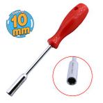 Badem10 Lokma Uçlu Tornavida 10 mm Altıgen Köşeli 23 cm Plastik Saplı 1 Adet 230 mm