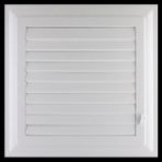 Badem10 Menfez Banyo Wc Tuvalet Havalandırma Plastik Panjur Beyaz 55x65 CM