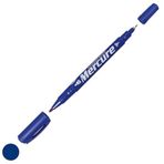 Badem10 Mercure Cd Kalemi Marker Çift Uçlu 0.5-1 mm Siyah
