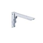 Badem10 Metal Katlanır Raf Altı Ayağı 18 x 10 cm (1 Adet) Duvara Monteli Balkon Masası Sehpası Montajı