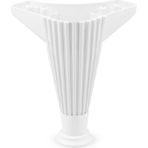 Badem10 Mobilya Beyaz Plastik Kanepe Ayağı 17 cm Modern Tasarım Dayanıklı Yapı
