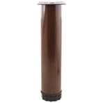 Badem10 Mobilya Kanepe Baza Koltuk Destek Ayağı Ayarlanabilir 20 cm Kahverengi Metal Ayak