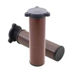 Badem10 Mobilya Kanepe Baza Koltuk Orta Destek Ayağı Ayarlanabilir 15 cm Kahverengi Metal Ayak