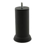 Badem10 Mobilya M8 Civata Siyah Metal 12 cm Metal Kanepe Baza Koltuk Destek Ayağı
