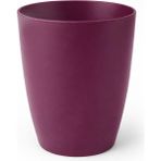Badem10 Mor Kırılmaz Plastik Dekoratif Saksı (1 Adet) 15CM Orkide Çiçek Bitki Için Kırılmaz Balkon Saksısı - 15 cm