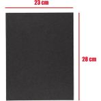 Badem10 Nikon Bez Zımpara 100 Kum Su Zımparası Yumuşak Sulu Kuru Zımpara 23x28 cm (1 ADET)