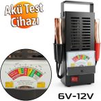 Badem10 NTBT50 200 Amper Akü Yük Test Cihazı 6V 12V Akü Test Ölçüm Cihazı Oto Van Tarım Araçları Için - 0 - Siyah