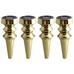 Badem10 Oliva Gold 17 Cm Mobilya Kanepe Koltuk Tv Ünitesi Konsol Yükseltme Yükseltici Ayağı Ayakları 4 Adet