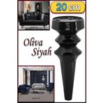 Badem10 Oliva Siyah 20 Cm Mobilya Kanepe Koltuk Tv Ünitesi Konsol Yükseltme Yükseltici Ayağı Ayakları
