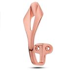 Badem10 Orchid Vestiyer Bakır Askı Duvar Metal Dolap Elbise Askılığı
