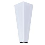 Badem10 Ovit Koltuk Baza Sehpa Masa Ayağı Metal Ayak 14 Cm Beyaz