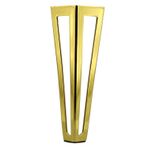 Badem10 Ovit Koltuk Baza Sehpa Masa Ayağı Metal Ayak 20 cm Altın