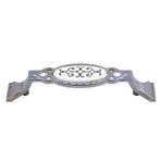 Badem10 Palmira Mutfak Dolabı Çekmece Dolap Kapak Krom Renk 96 mm Metal Kulp
