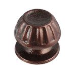 Badem10 Papatya Baba Kapı Tokmağı Kapı Topuzu Kolu Metal Tokmak Kapı Kulpu Çelik Kapı Bakır