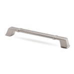 Badem10 Passage Çekmece Dolap Kapak 192 mm İnox Metal Kulp