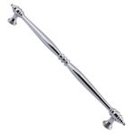 Badem10 Petek Lüx Mutfak Mobilya Çekmece Dolabı Dolap Kapak Kulpu Kulbu Düz Metal Kulp Kulpu 224 mm Krom