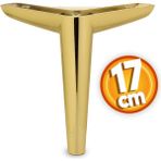 Badem10 Piko Lüks 17 cm Gold Altın Baza Mobilya Kanepe Sehpa Tv Ünitesi Koltuk Ayağı