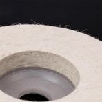 Badem10 Plastik Tabanlı Sert Polisaj Matkap Keçesi DTA043 Finisaj Parlatma Çizik Pasta Cila 115 mm 2'li Set