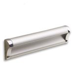 Badem10 Plus Dolap Kapak Çekmece 160 mm Mat Krom Metal Kulp
