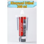Badem10 Polyester Bazlı Kimyasal Dübel 300 ml Profesyonel Ankraj Malzemesi Beton Dübel Montaj Harc Sıvı Çivi